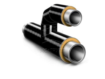 Тройниковое ответвление ППУ-ПЭ параллельное 426×273