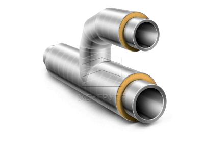 Тройниковое ответвление ППУ-ОЦ параллельное 273×159