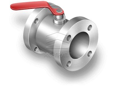 Кран шаровой сталь 09Г2С Ballomax КШТ 60.113 фл полнопроходной BROEN Ду 15 L=130мм КШТ 60.113.015.А.40