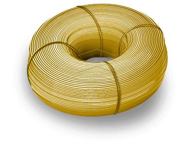 Проволока латунная 0.15мм, марка Л63т