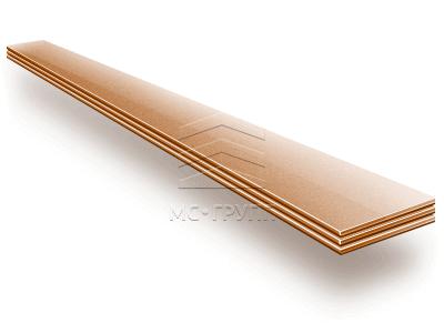 Полоса бронзовая 12×700мм, марка БрХ1