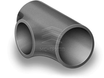 Тройник стальной 76×3.5—45×3, марка 20