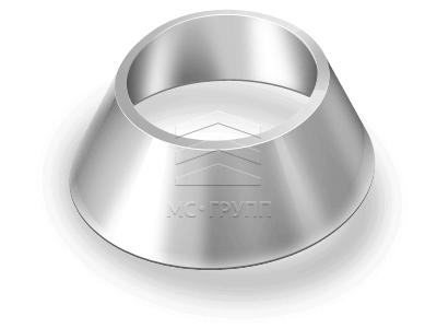 Переход концентрический нержавеющий 26.9×2−21.3×2, марка 12Х18Н10Т