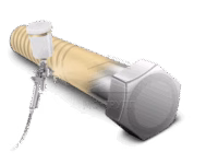 Порошковая покраска метизов фото Порошковая покраска метизов